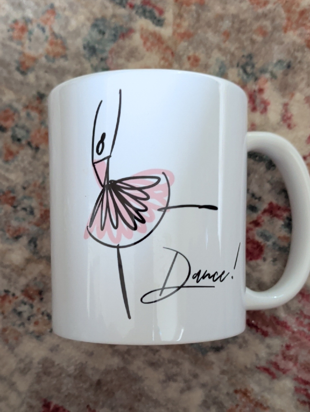 Ballerina DANCE ceramic Mug